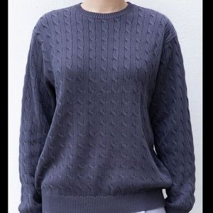 Oversized brandy Melville cable knit Brianna sweater